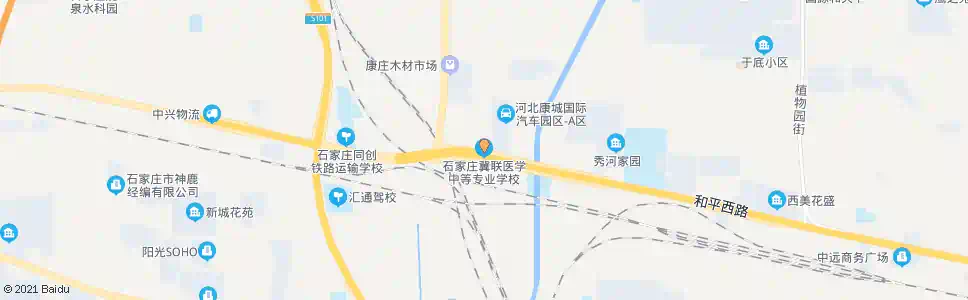 石家庄冀联医学院_公交站地图_石家庄公交_妙搜公交查询2025