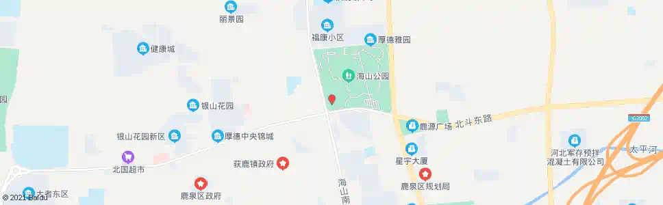 石家庄海山公园_公交站地图_石家庄公交_妙搜公交查询2025
