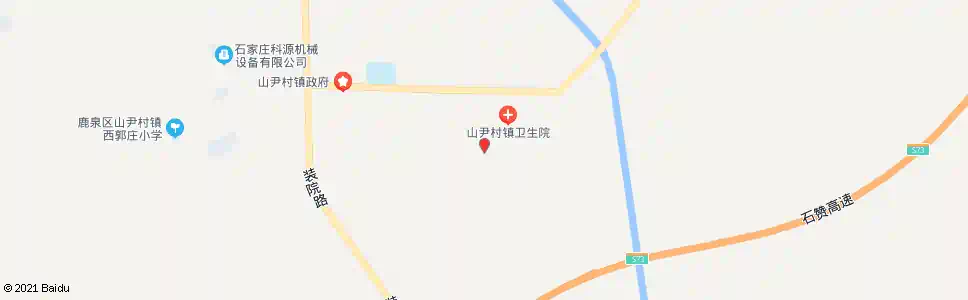 石家庄山尹村_公交站地图_石家庄公交_妙搜公交查询2025