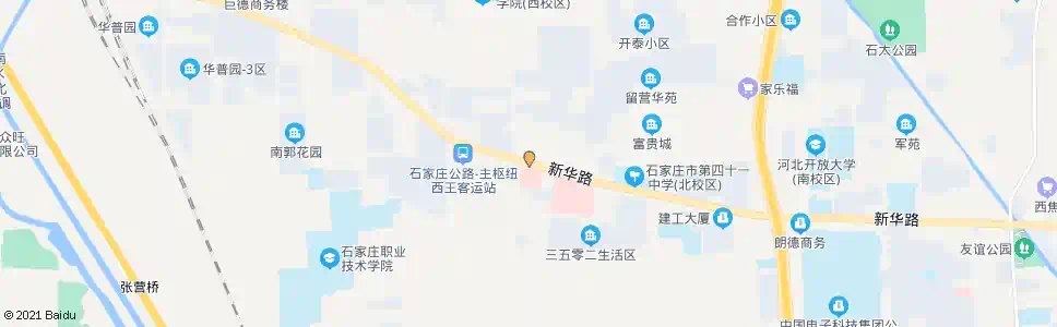 石家庄市八院_公交站地图_石家庄公交_妙搜公交查询2025