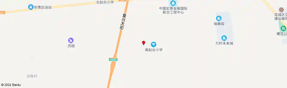 石家庄南赵台_公交站地图_石家庄公交_妙搜公交查询2025