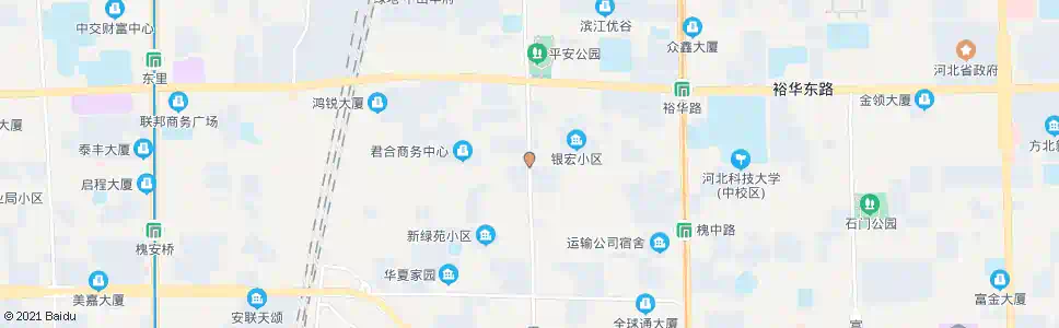石家庄南八一_公交站地图_石家庄公交_妙搜公交查询2025