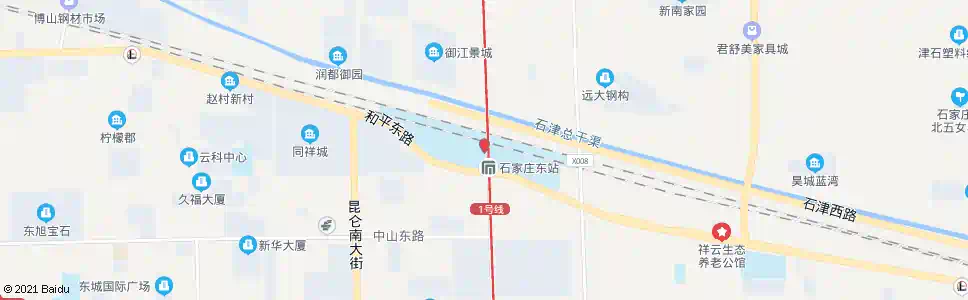 石家庄贾市庄东_公交站地图_石家庄公交_妙搜公交查询2025