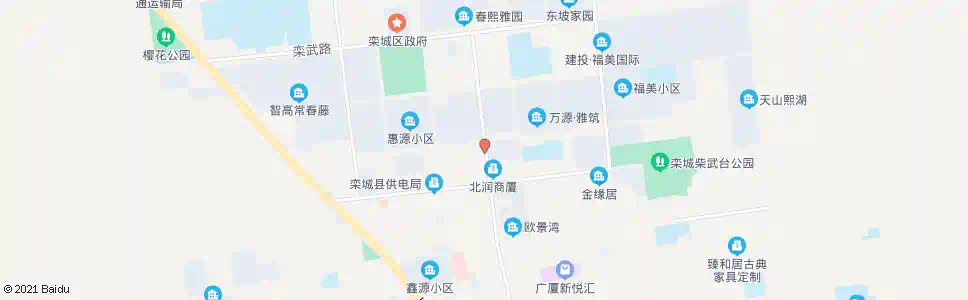 石家庄福城花园_公交站地图_石家庄公交_妙搜公交查询2025