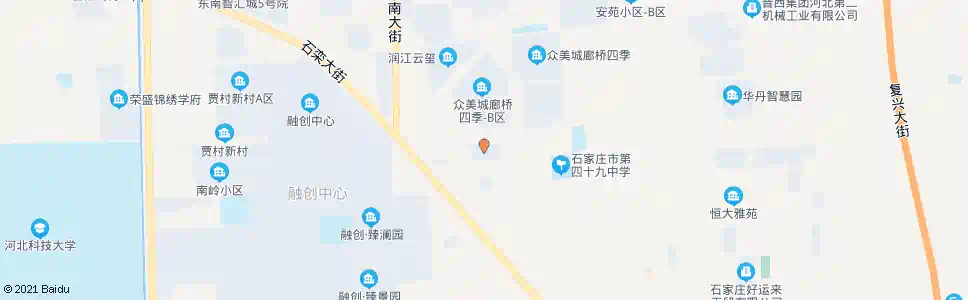 石家庄方村新村_公交站地图_石家庄公交_妙搜公交查询2025