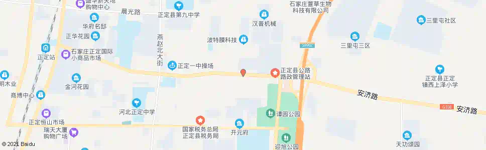 石家庄康福外国语学院_公交站地图_石家庄公交_妙搜公交查询2025