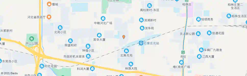 石家庄泰华园东区_公交站地图_石家庄公交_妙搜公交查询2025