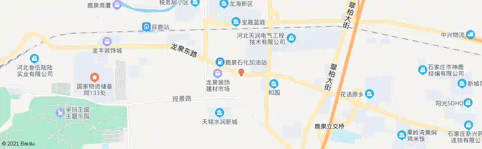 石家庄鹿泉公安局_公交站地图_石家庄公交_妙搜公交查询2025