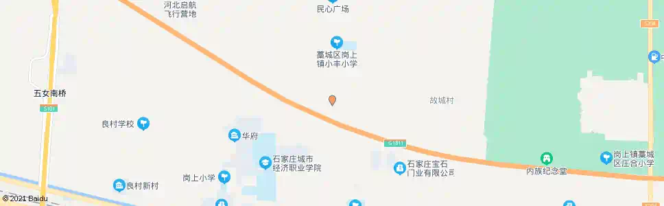 石家庄故丰路口_公交站地图_石家庄公交_妙搜公交查询2025