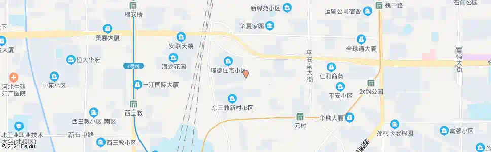 石家庄元南公园_公交站地图_石家庄公交_妙搜公交查询2025