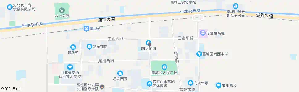 石家庄工业路口_公交站地图_石家庄公交_妙搜公交查询2025