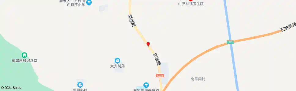 石家庄滨海路东口_公交站地图_石家庄公交_妙搜公交查询2025