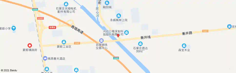石家庄洨河桥_公交站地图_石家庄公交_妙搜公交查询2025
