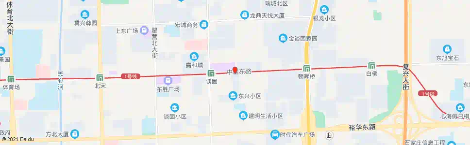 石家庄金山街南口_公交站地图_石家庄公交_妙搜公交查询2025