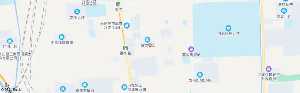 石家庄盛世花园_公交站地图_石家庄公交_妙搜公交查询2025