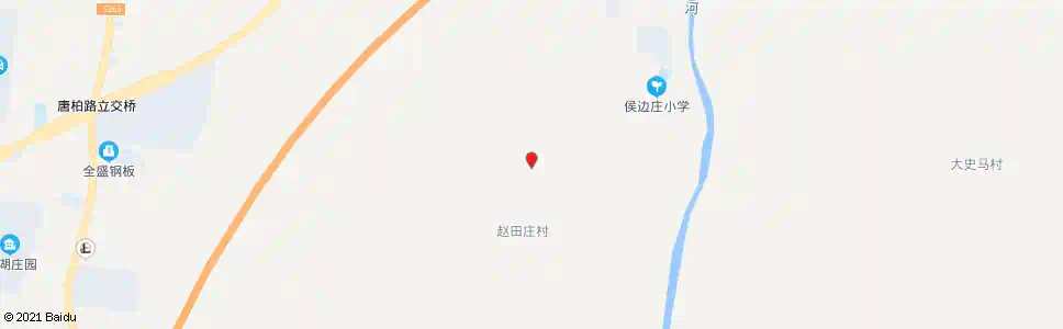 唐山赵田庄_公交站地图_唐山公交_妙搜公交查询2025