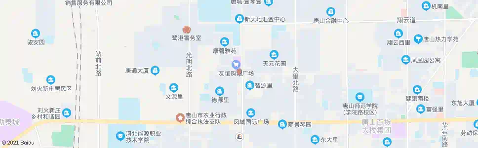 唐山德源里_公交站地图_唐山公交_妙搜公交查询2025