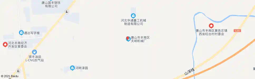 唐山天明机械厂_公交站地图_唐山公交_妙搜公交查询2025