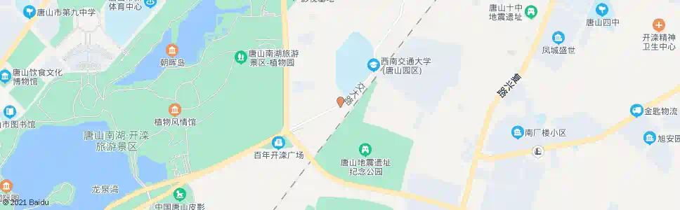 唐山南操场社区_公交站地图_唐山公交_妙搜公交查询2025