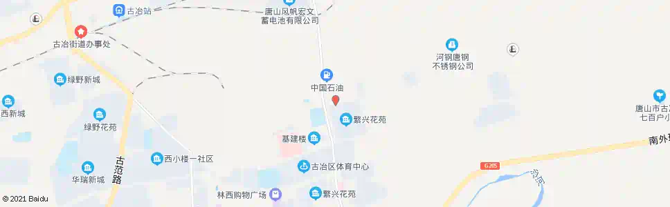 唐山宏林道西口_公交站地图_唐山公交_妙搜公交查询2025