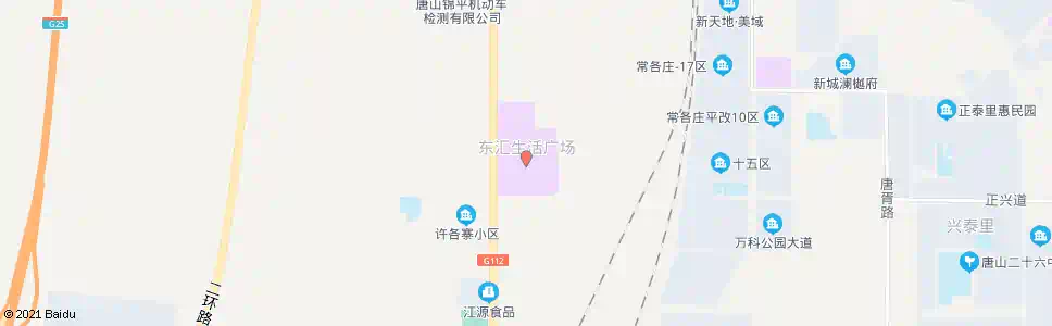 唐山东汇生活广场_公交站地图_唐山公交_妙搜公交查询2025