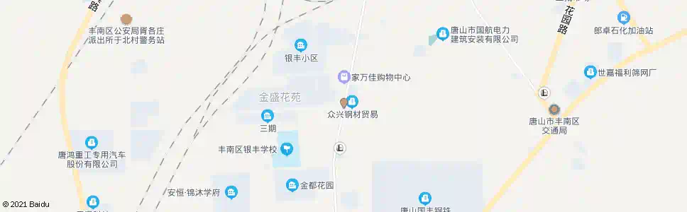 唐山国丰公司_公交站地图_唐山公交_妙搜公交查询2025
