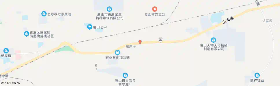唐山刘庄_公交站地图_唐山公交_妙搜公交查询2025