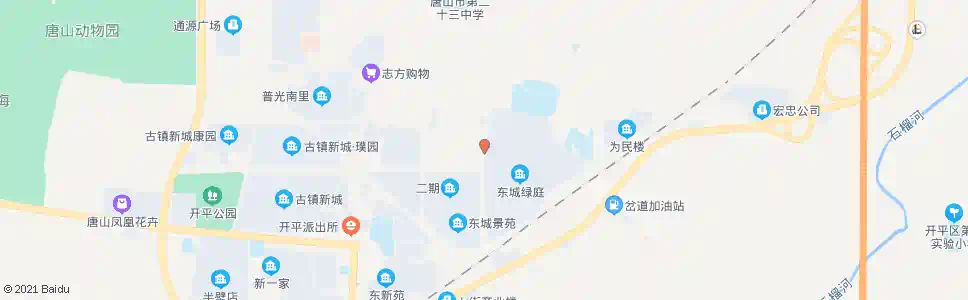 唐山东城绿庭小区_公交站地图_唐山公交_妙搜公交查询2025