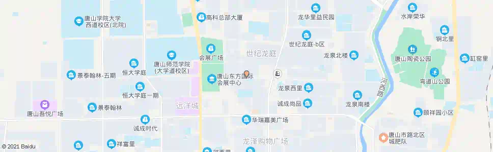 唐山龙泽公寓_公交站地图_唐山公交_妙搜公交查询2025
