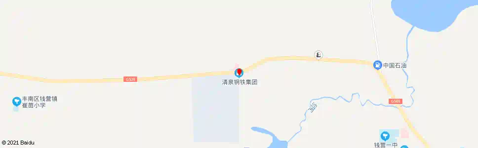 唐山清泉钢铁公司_公交站地图_唐山公交_妙搜公交查询2025