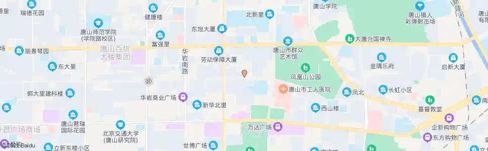 唐山南湖公园北门_公交站地图_唐山公交_妙搜公交查询2025
