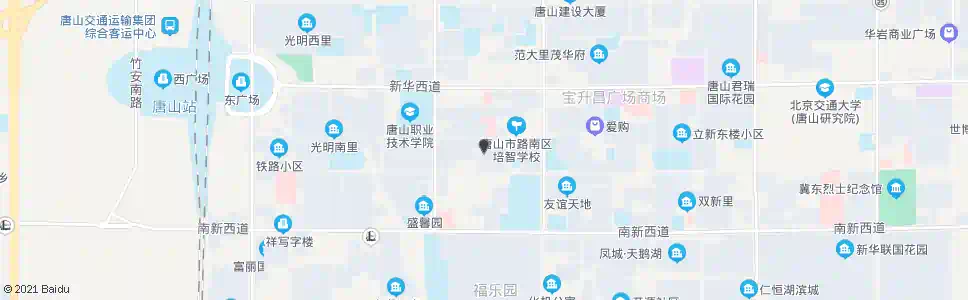 唐山铁一局二处_公交站地图_唐山公交_妙搜公交查询2025
