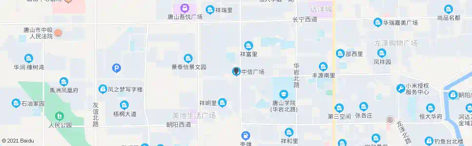 唐山中信唐山分行_公交站地图_唐山公交_妙搜公交查询2025