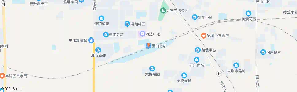 唐山白稻子_公交站地图_唐山公交_妙搜公交查询2025