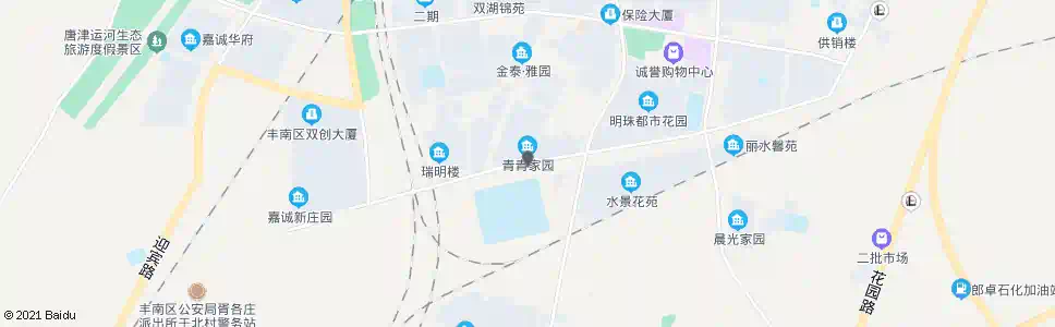 唐山青青家园_公交站地图_唐山公交_妙搜公交查询2025