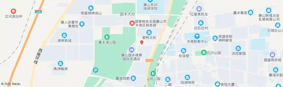 唐山友谊大街西口_公交站地图_唐山公交_妙搜公交查询2025