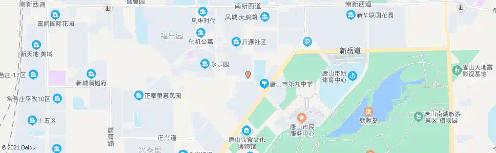 唐山大里路艺文道口_公交站地图_唐山公交_妙搜公交查询2025