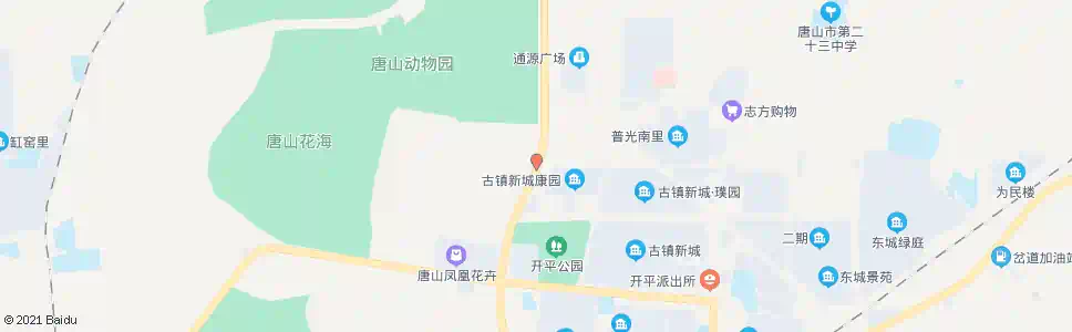 唐山开越路南环道口_公交站地图_唐山公交_妙搜公交查询2025