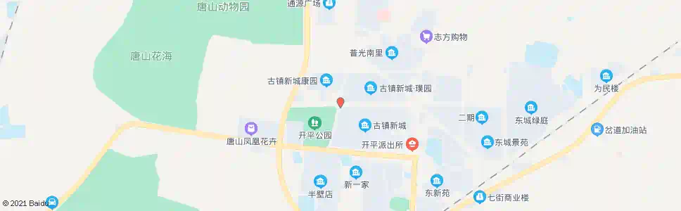 唐山新开路中兴道口_公交站地图_唐山公交_妙搜公交查询2025