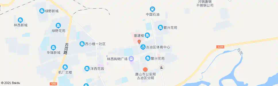 唐山开滦林西医院_公交站地图_唐山公交_妙搜公交查询2025