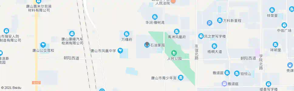 唐山石油家园_公交站地图_唐山公交_妙搜公交查询2025