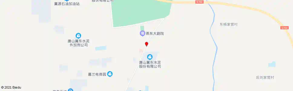 唐山西杨家营东口_公交站地图_唐山公交_妙搜公交查询2025