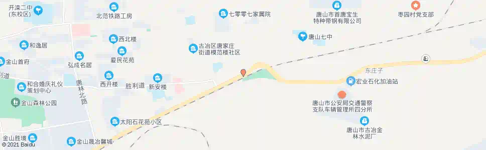 唐山唐家庄东工房_公交站地图_唐山公交_妙搜公交查询2025