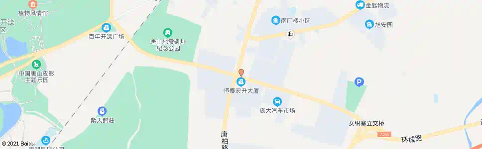 唐山汽车交易市场_公交站地图_唐山公交_妙搜公交查询2025