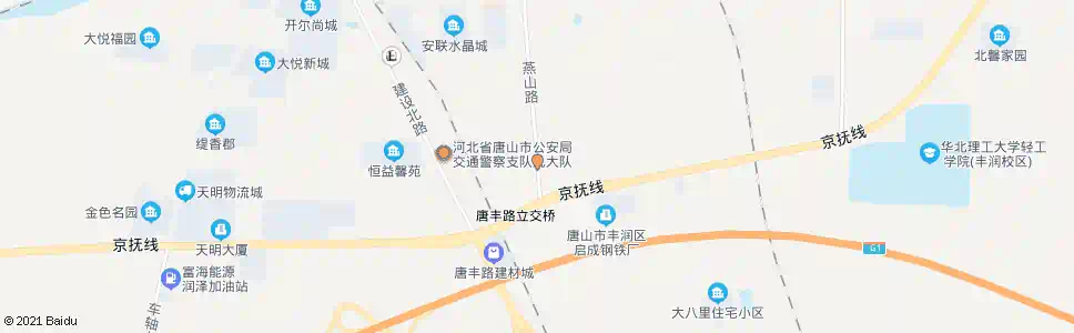 唐山燕山路南口_公交站地图_唐山公交_妙搜公交查询2025