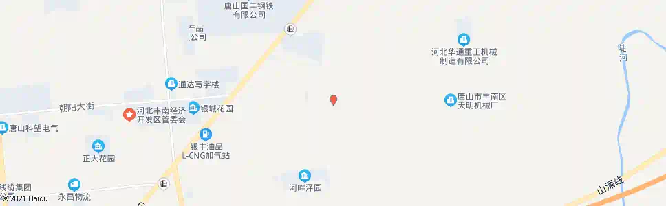 唐山大岔河村_公交站地图_唐山公交_妙搜公交查询2025