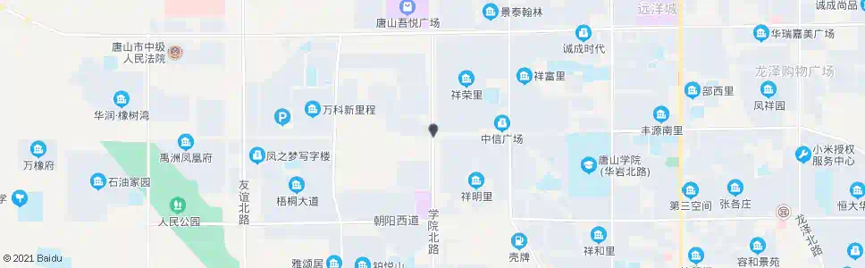 唐山瑞莎学院1号_公交站地图_唐山公交_妙搜公交查询2025