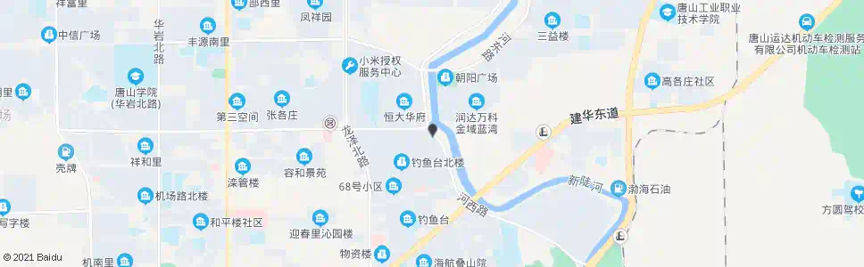 唐山河西路朝阳道口_公交站地图_唐山公交_妙搜公交查询2025