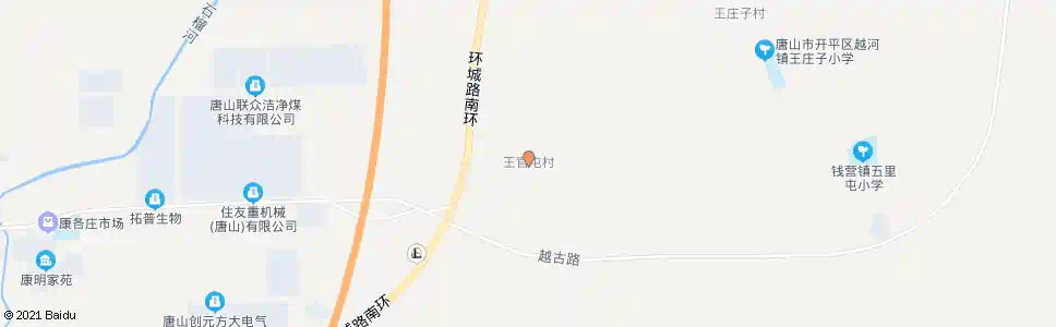 唐山王官屯东口_公交站地图_唐山公交_妙搜公交查询2025
