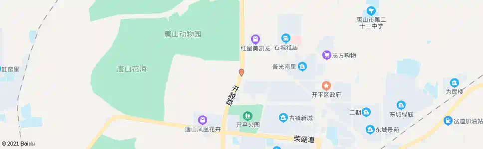 唐山开越中路_公交站地图_唐山公交_妙搜公交查询2025